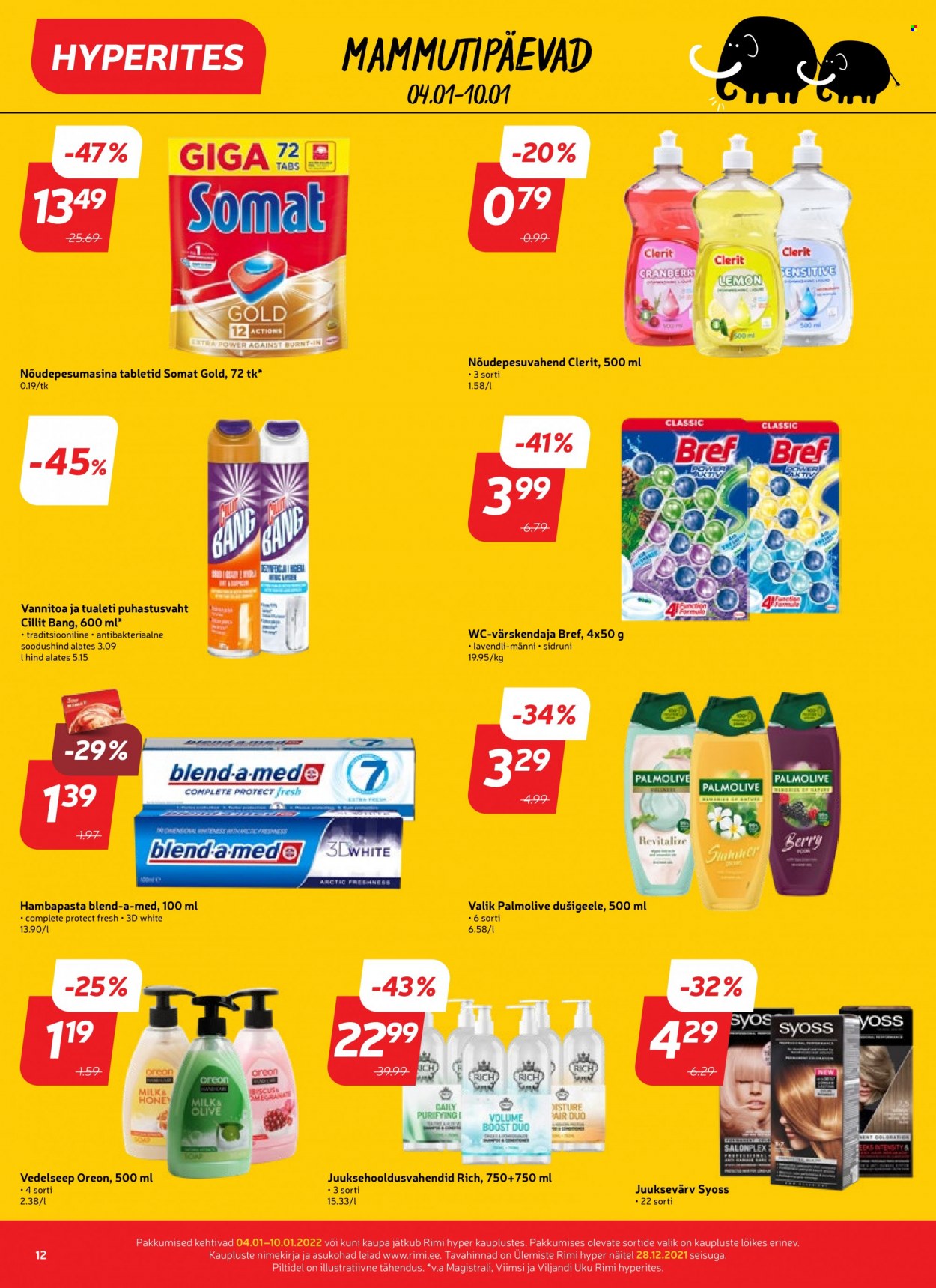 Rimi kliendileht - 04.01.2022 - 10.01.2022. Lehekülg 12