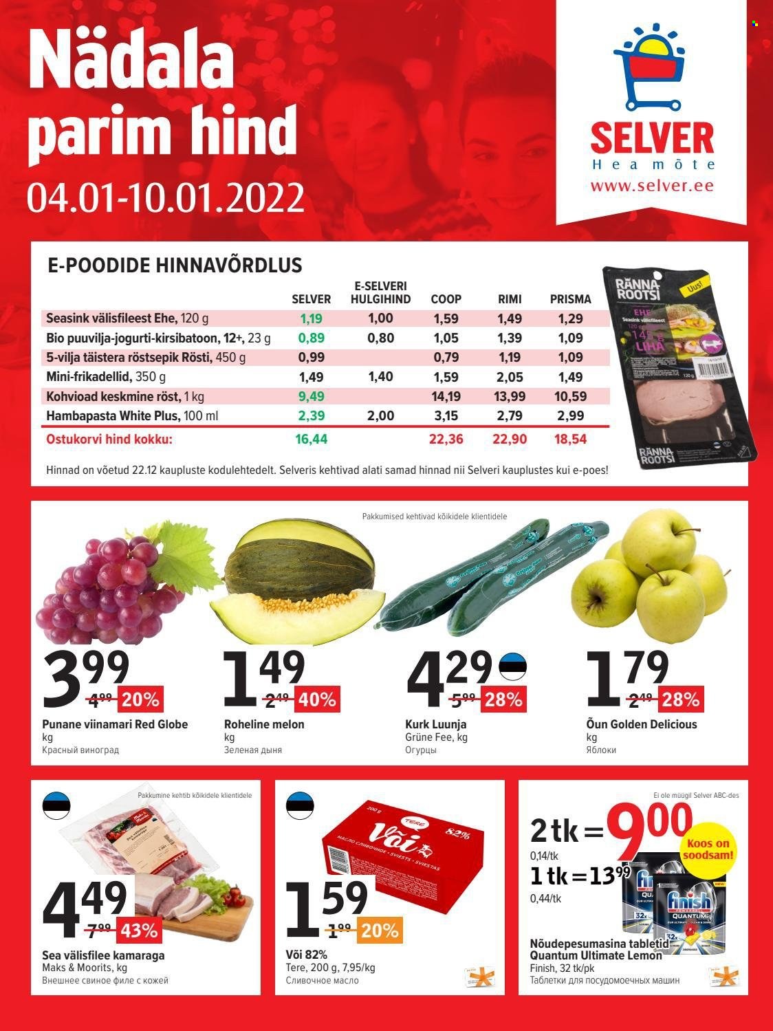 Selver kliendileht - 04.01.2022 - 10.01.2022. Lehekülg 1