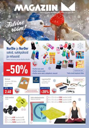 Kaupluse Magaziin kliendileht - 06.01.2022 - 02.02.2022.