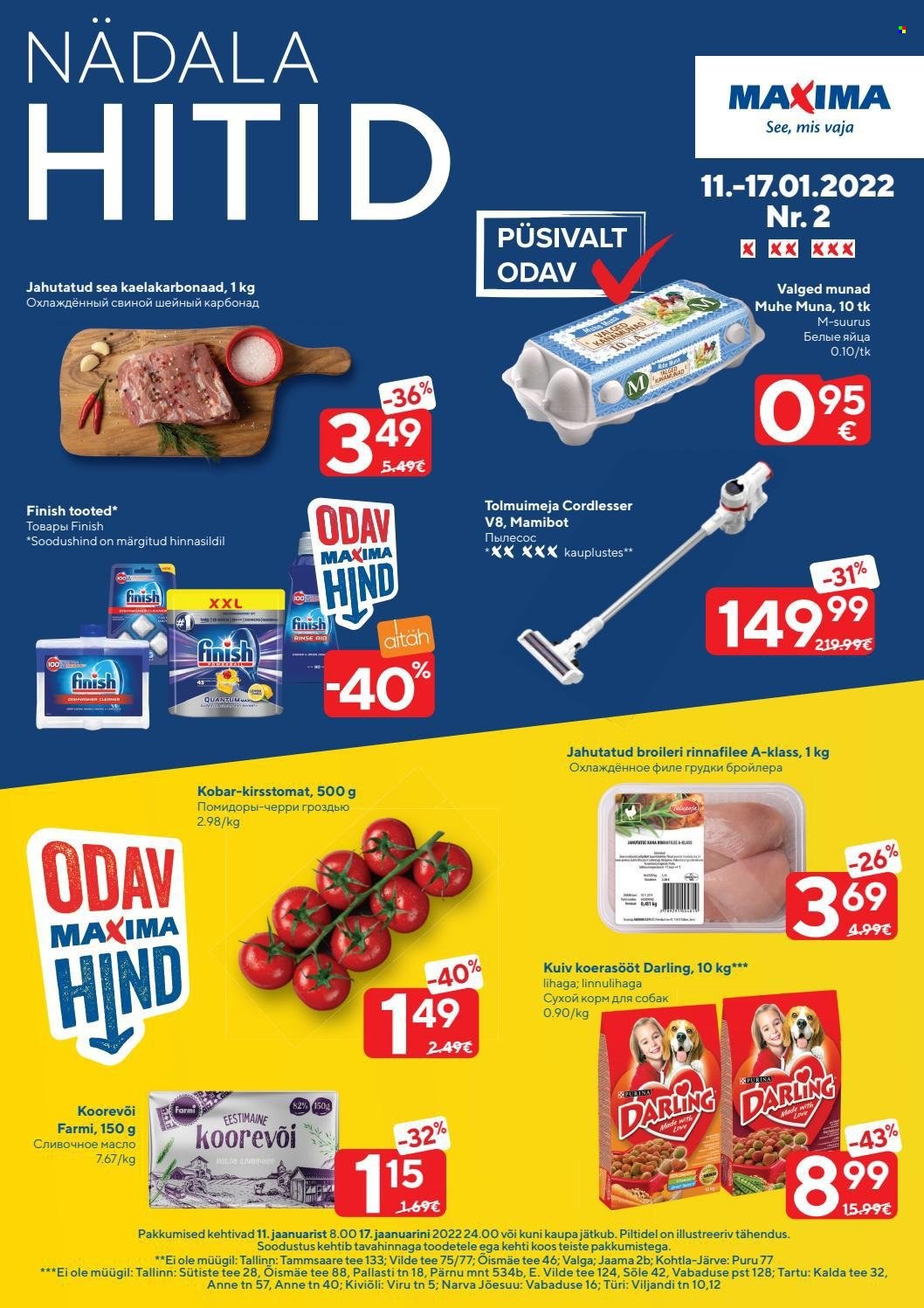 Maxima kliendileht - 11.01.2022 - 17.01.2022. Lehekülg 1