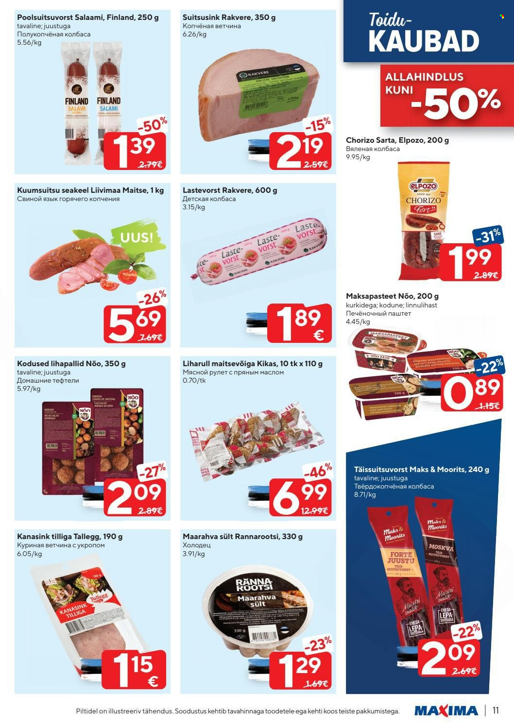 Maxima kliendileht - 11.01.2022 - 17.01.2022. Lehekülg 11