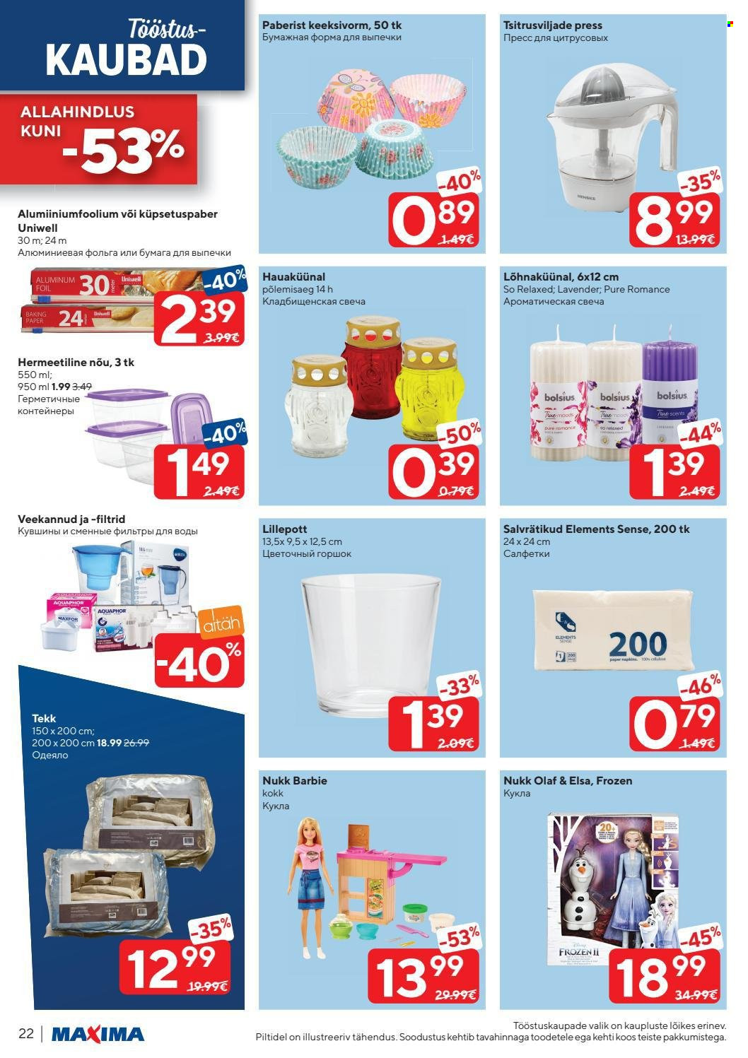 Maxima kliendileht - 11.01.2022 - 17.01.2022. Lehekülg 22