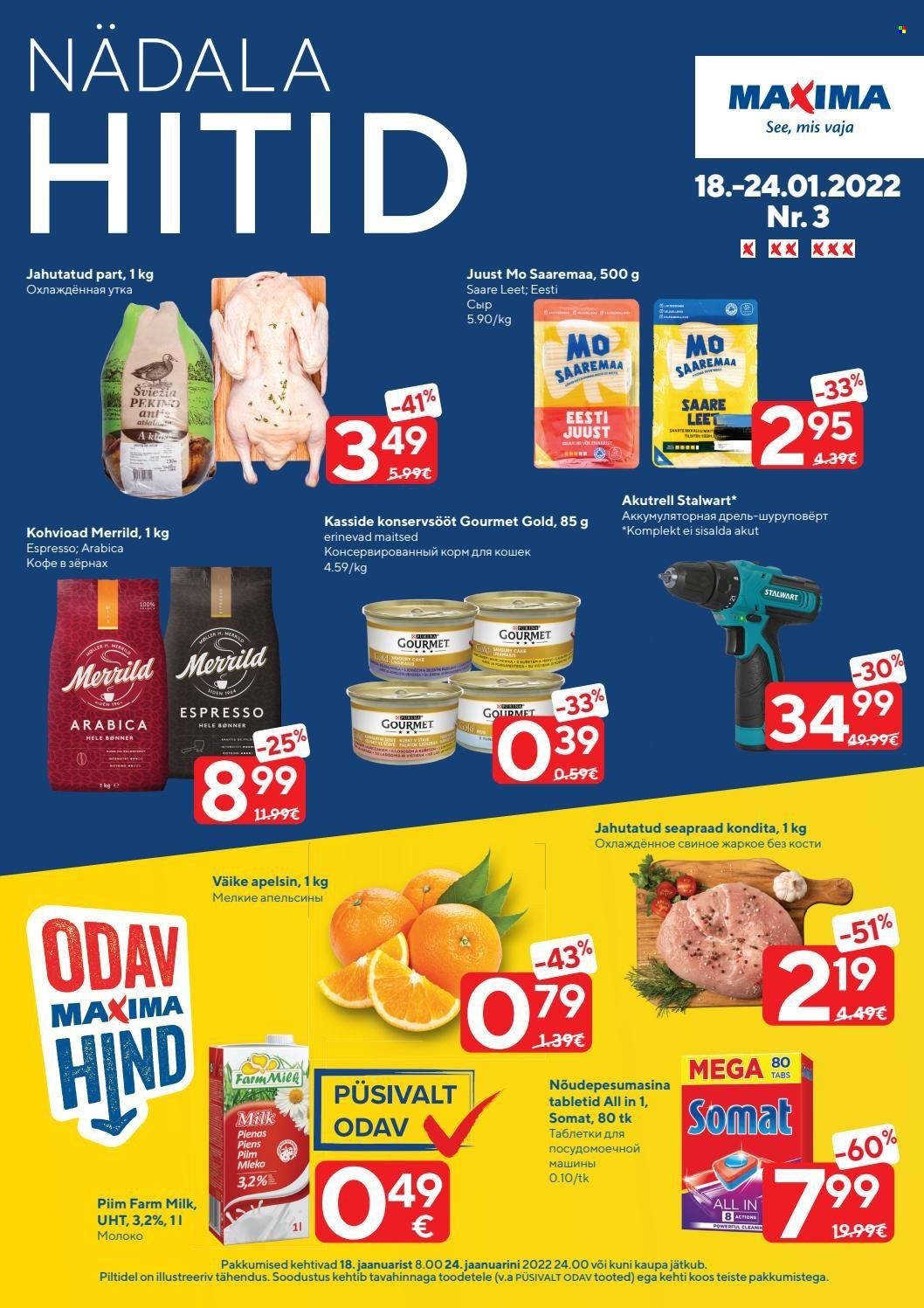 Maxima kliendileht - 18.01.2022 - 24.01.2022. Lehekülg 1