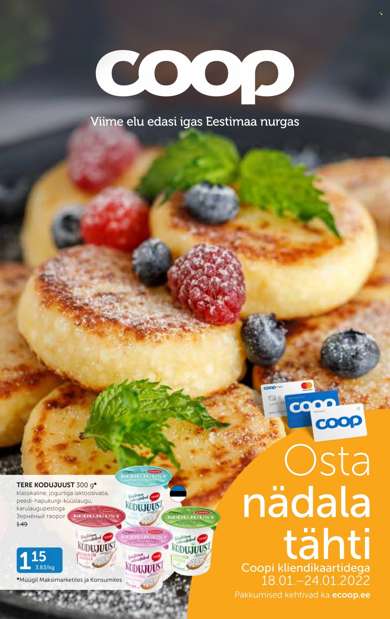 Coop kliendileht - 18.01.2022 - 24.01.2022. Lehekülg 1