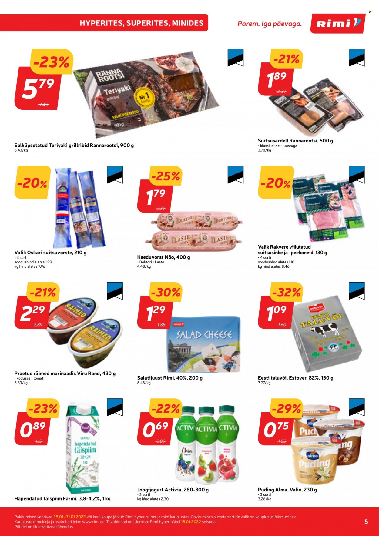 Rimi kliendileht - 25.01.2022 - 31.01.2022. Lehekülg 5