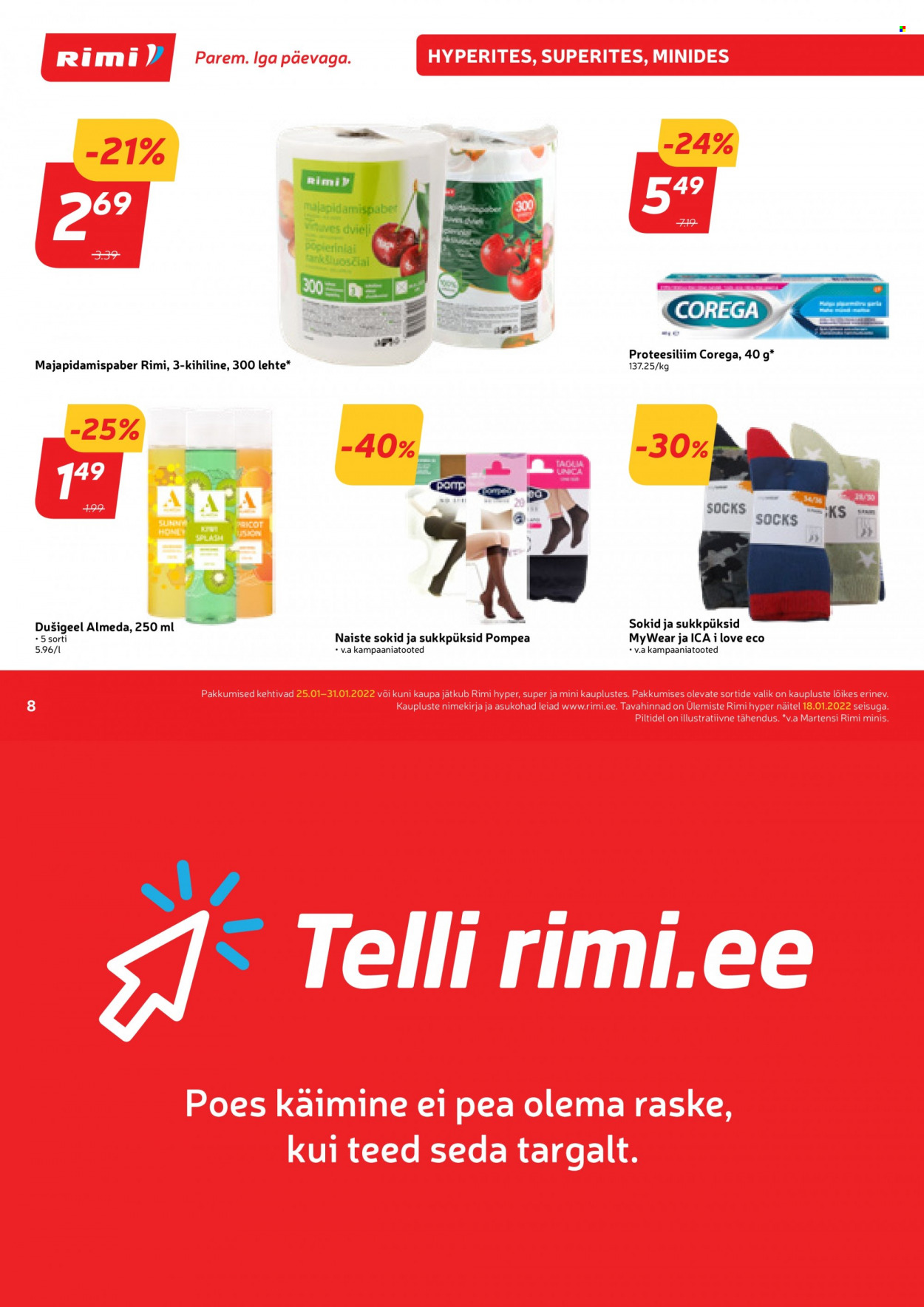 Rimi kliendileht - 25.01.2022 - 31.01.2022. Lehekülg 8