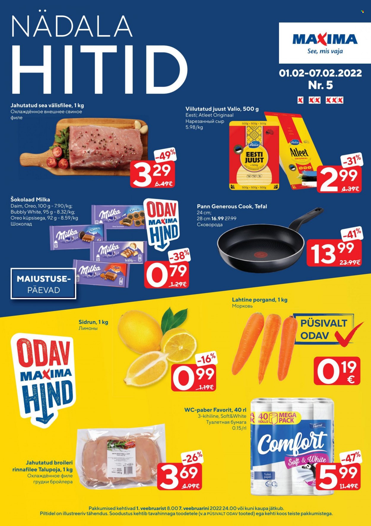 Maxima kliendileht - 01.02.2022 - 07.02.2022. Lehekülg 1