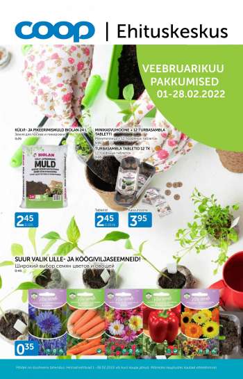 Kaupluse Coop kliendileht - 01.02.2022 - 28.02.2022.