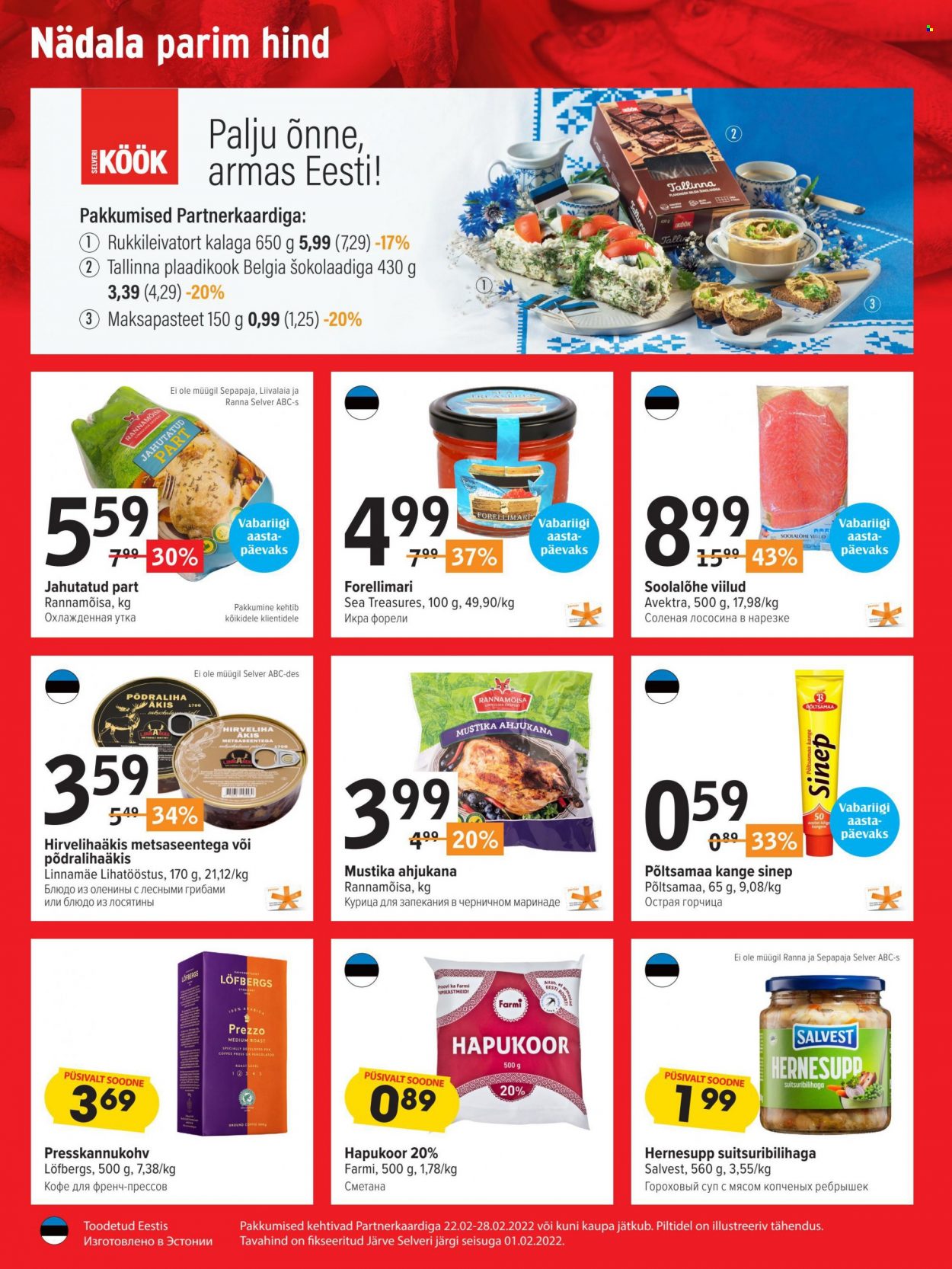 Selver kliendileht - 22.02.2022 - 28.02.2022. Lehekülg 2