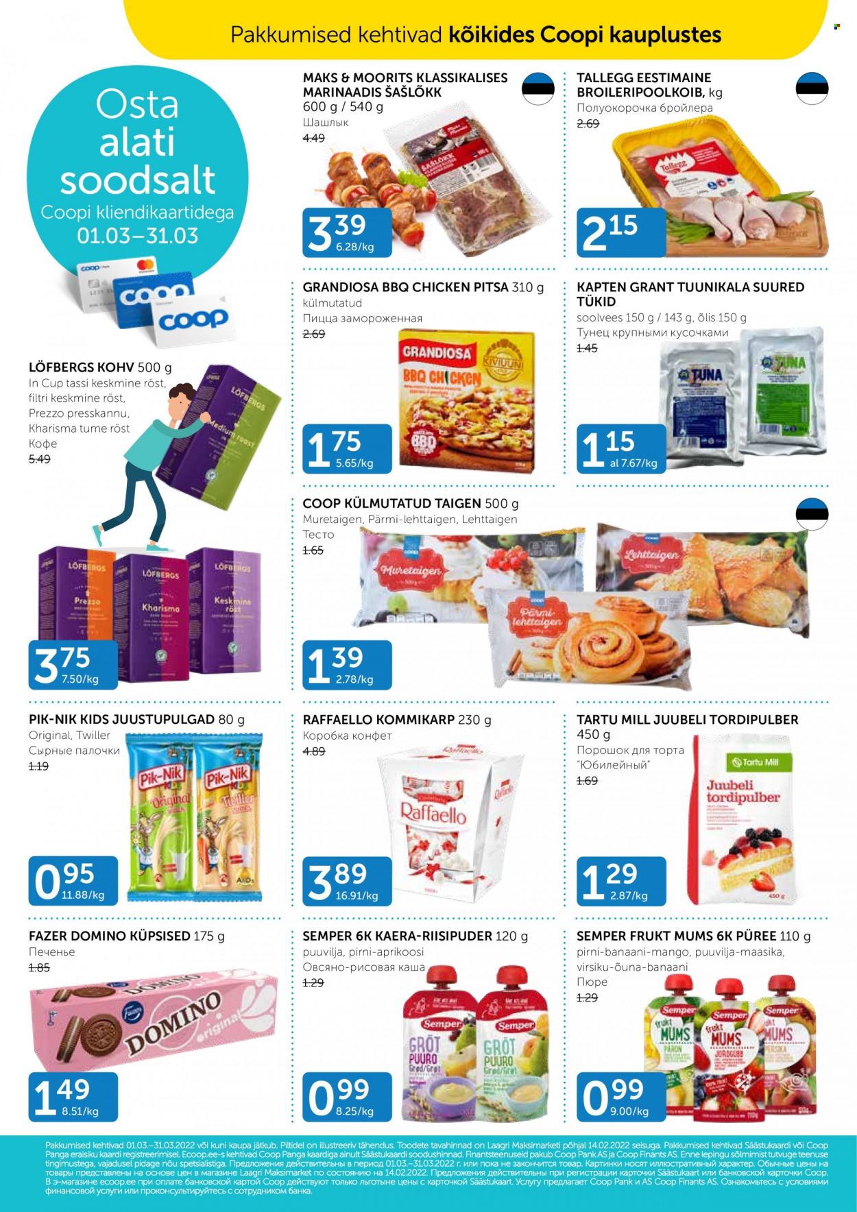 Coop kliendileht - 01.03.2022 - 31.03.2022. Lehekülg 1