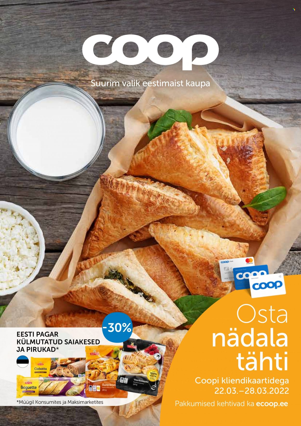 Coop kliendileht - 22.03.2022 - 28.03.2022. Lehekülg 1
