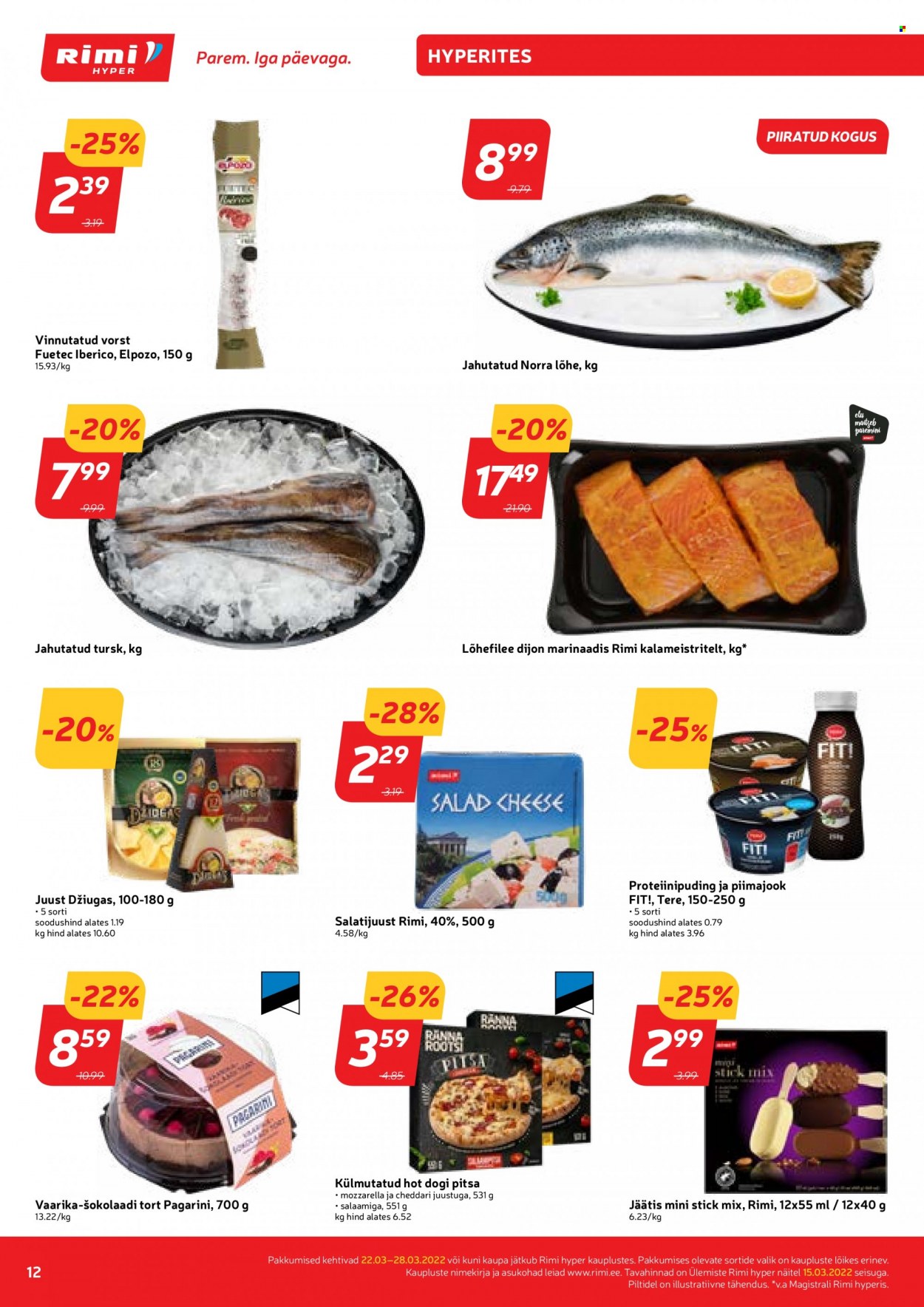 Rimi kliendileht - 22.03.2022 - 28.03.2022. Lehekülg 12