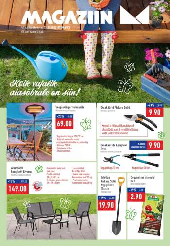 Kaupluse Magaziin kliendileht - 31.03.2022 - 27.04.2022.