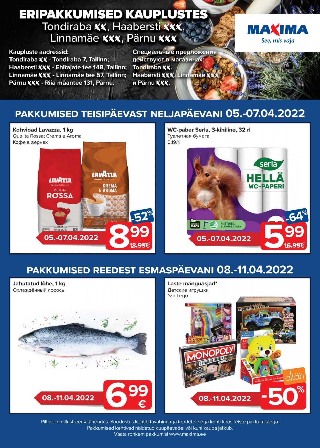 Maxima kliendileht - 05.04.2022 - 07.04.2022. Lehekülg 1