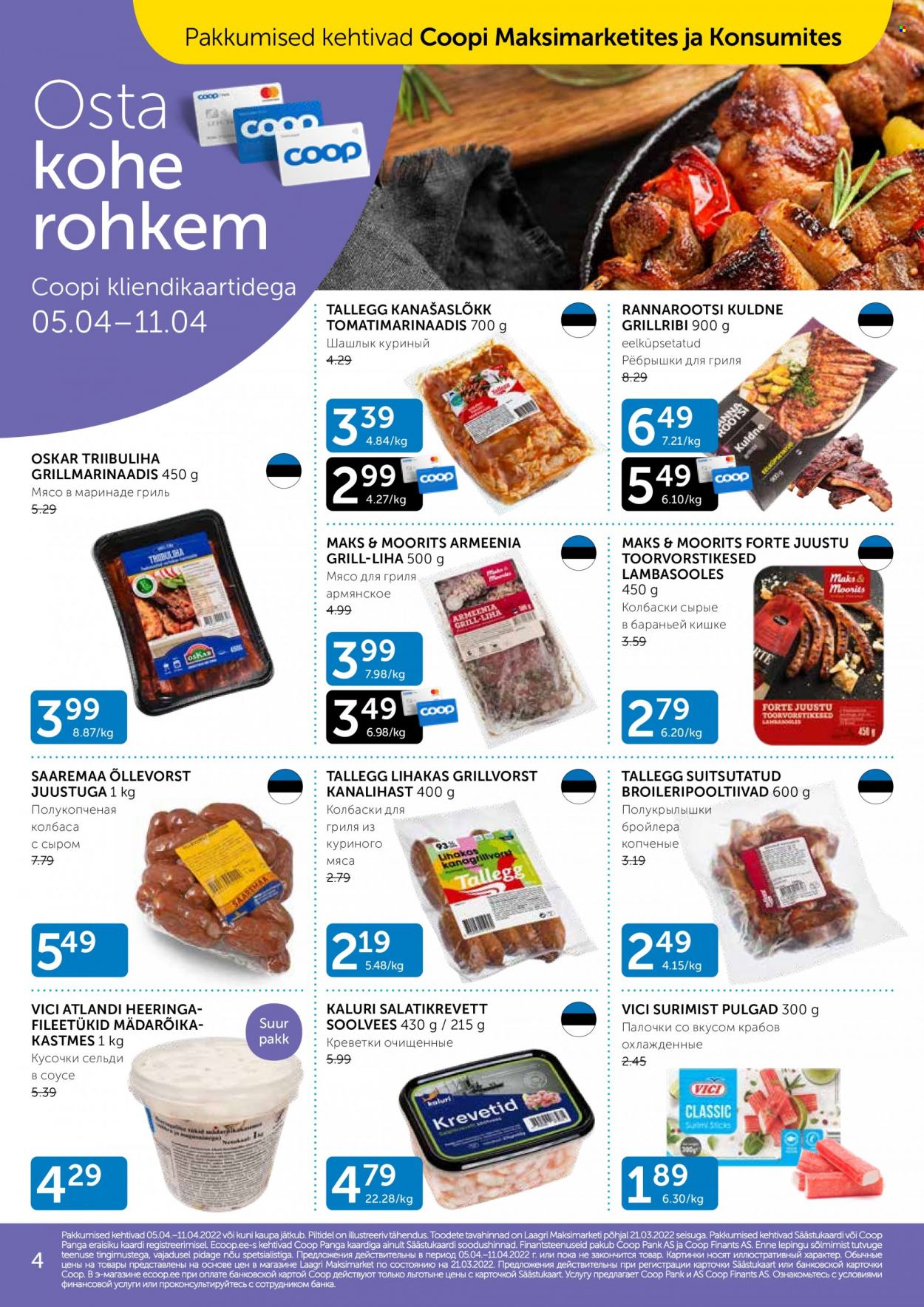 Coop kliendileht - 05.04.2022 - 11.04.2022. Lehekülg 4