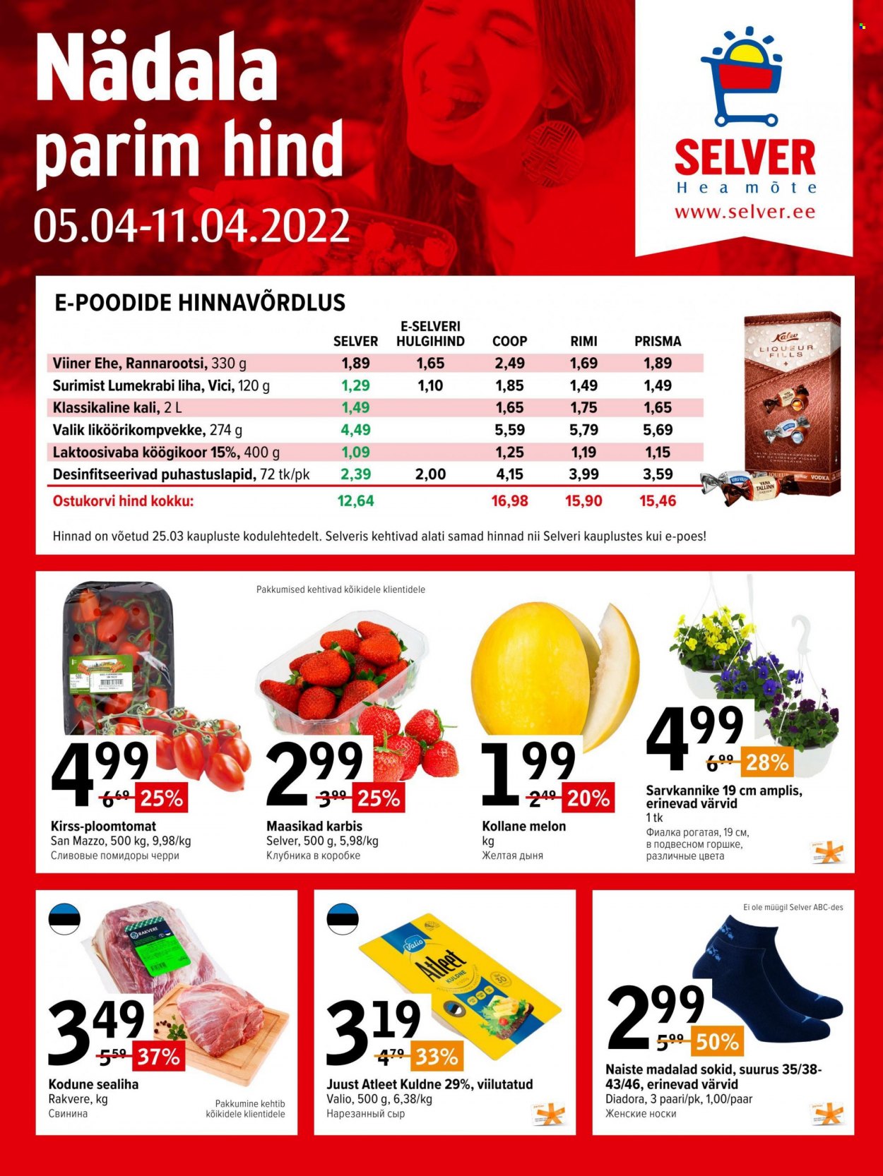Selver kliendileht - 05.04.2022 - 11.04.2022. Lehekülg 1
