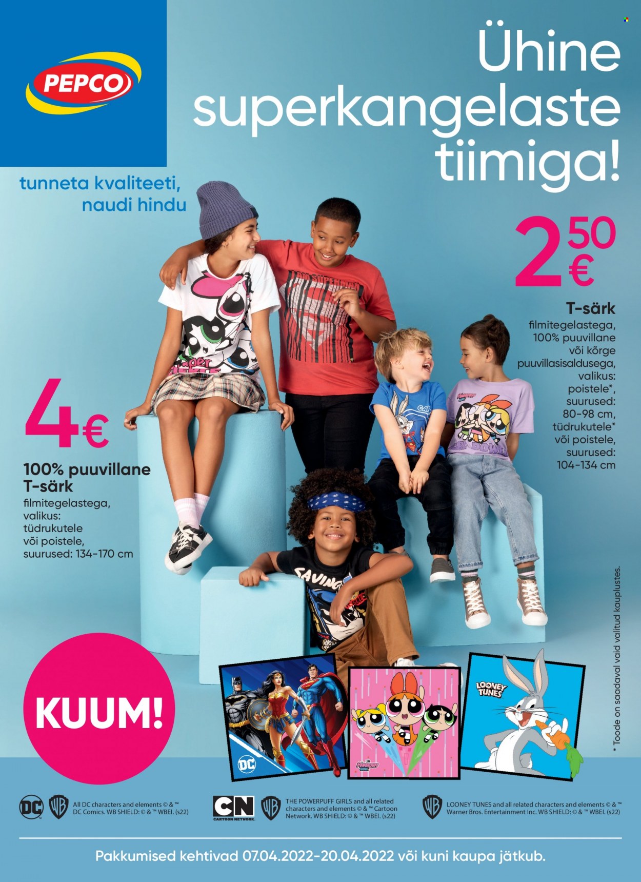 Pepco kliendileht - 07.04.2022 - 20.04.2022. Lehekülg 1