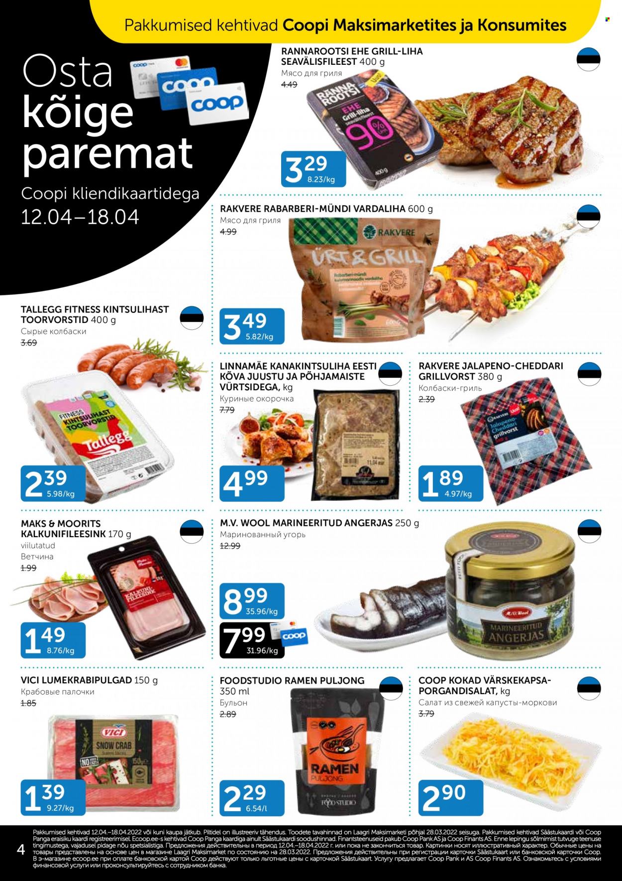 Coop kliendileht - 12.04.2022 - 18.04.2022. Lehekülg 4
