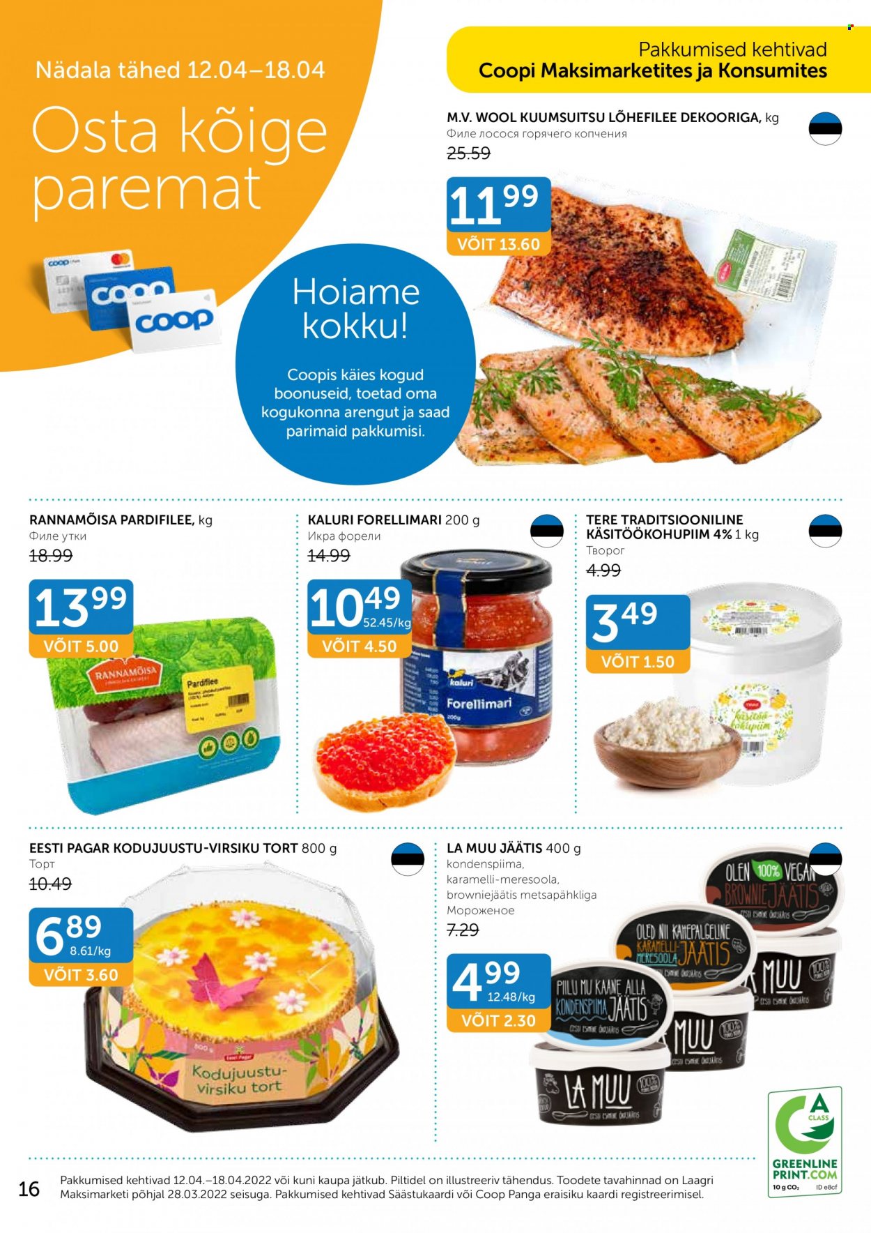 Coop kliendileht - 12.04.2022 - 18.04.2022. Lehekülg 16