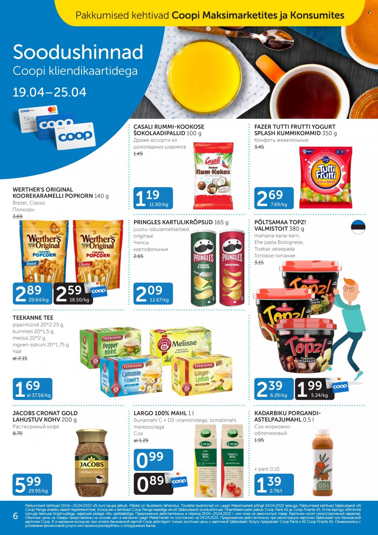 Coop kliendileht - 19.04.2022 - 25.04.2022. Lehekülg 6