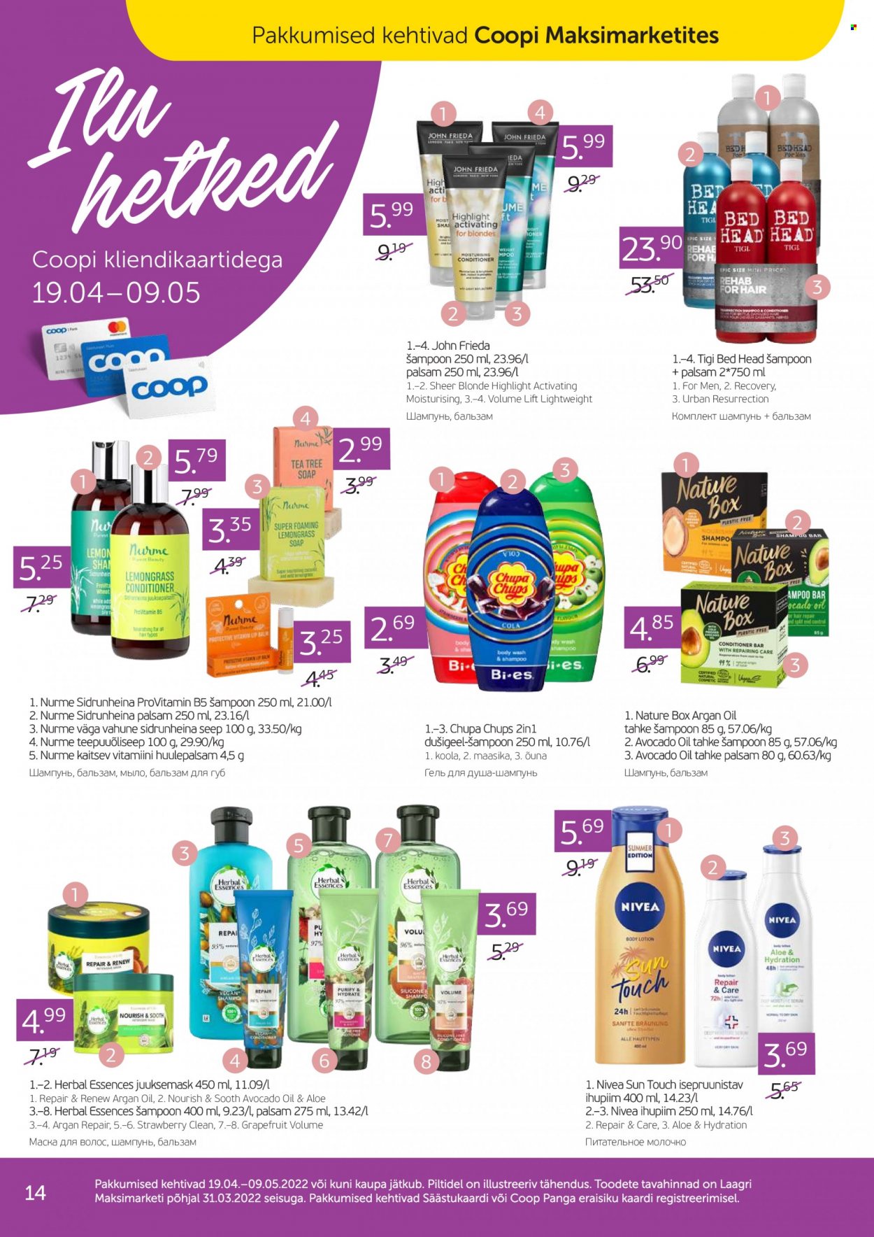 Coop kliendileht - 19.04.2022 - 25.04.2022. Lehekülg 14
