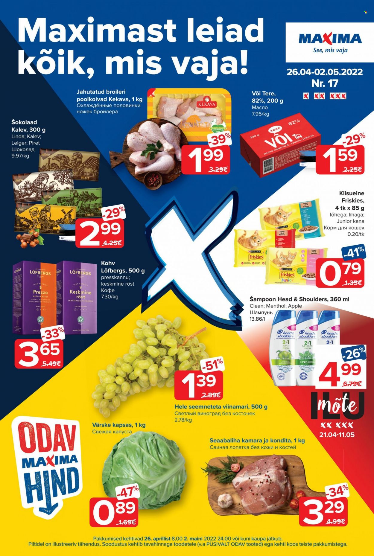 Maxima kliendileht - 26.04.2022 - 02.05.2022. Lehekülg 1