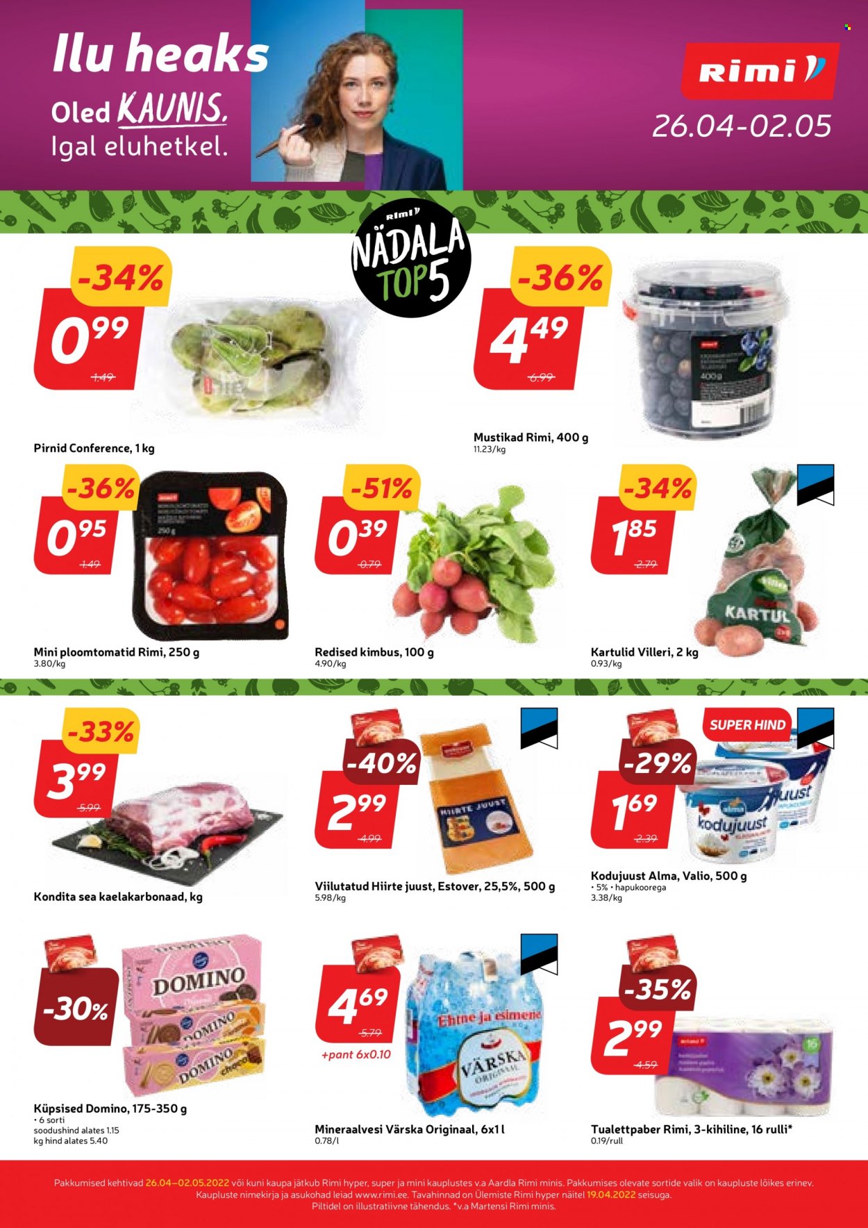 Rimi kliendileht - 26.04.2022 - 02.05.2022. Lehekülg 1