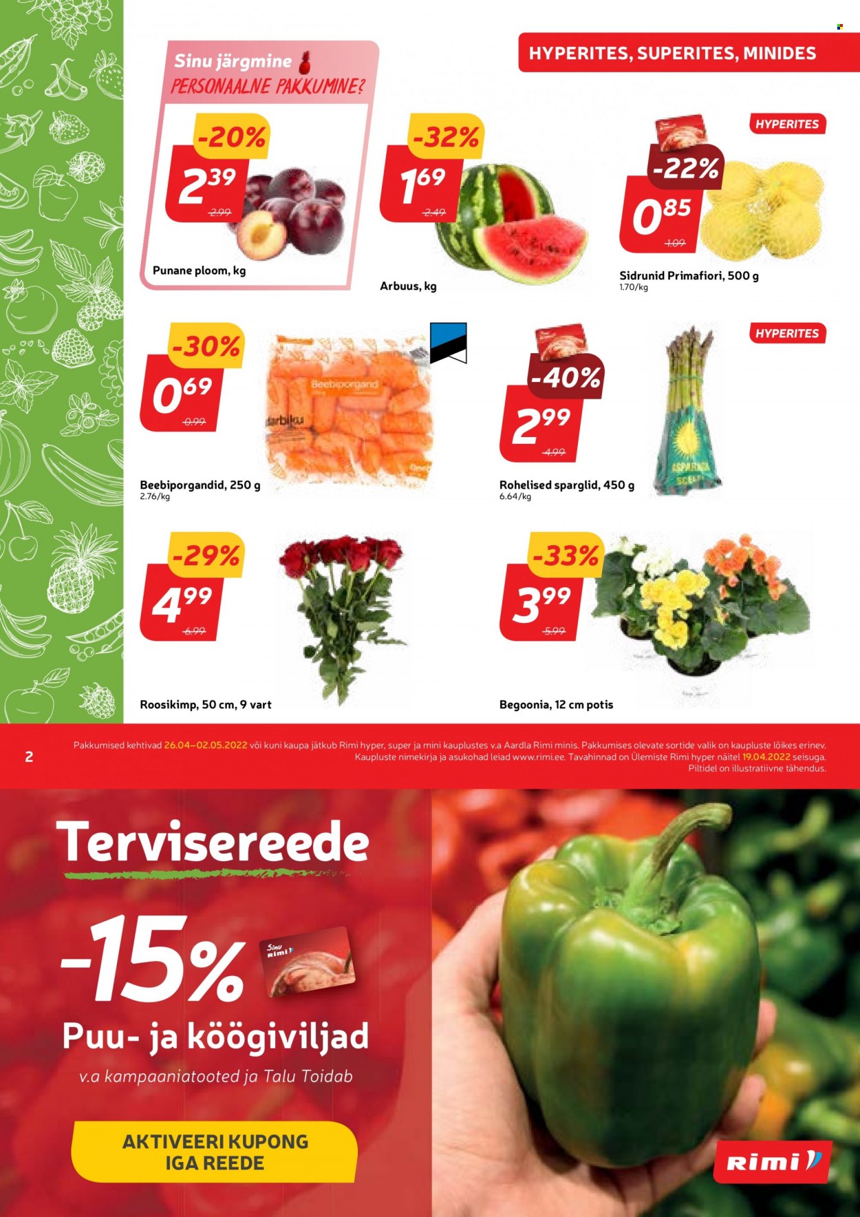 Rimi kliendileht - 26.04.2022 - 02.05.2022. Lehekülg 2