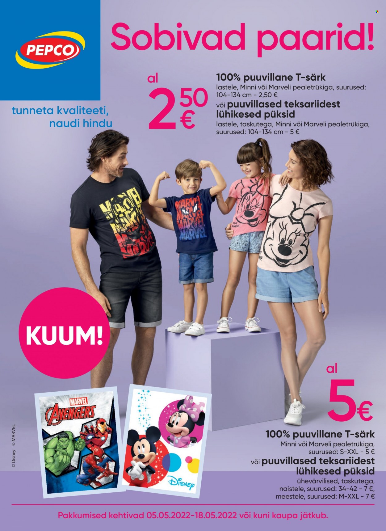 Pepco kliendileht - 05.05.2022 - 18.05.2022. Lehekülg 1