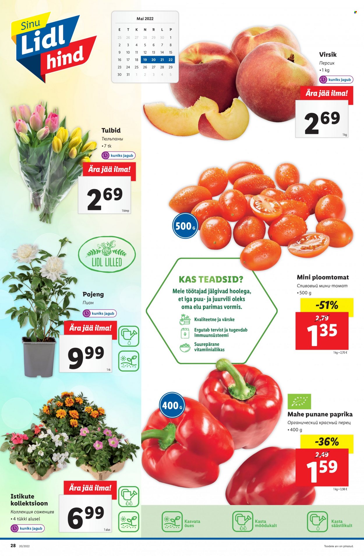 Lidl kliendileht - 16.05.2022 - 22.05.2022. Lehekülg 28