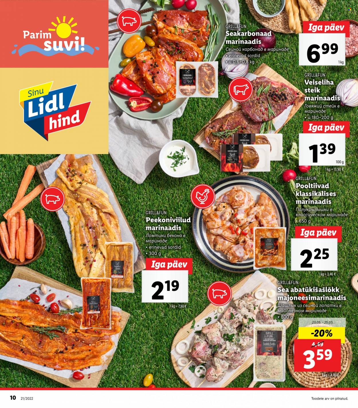 Lidl kliendileht - 23.05.2022 - 29.05.2022. Lehekülg 10