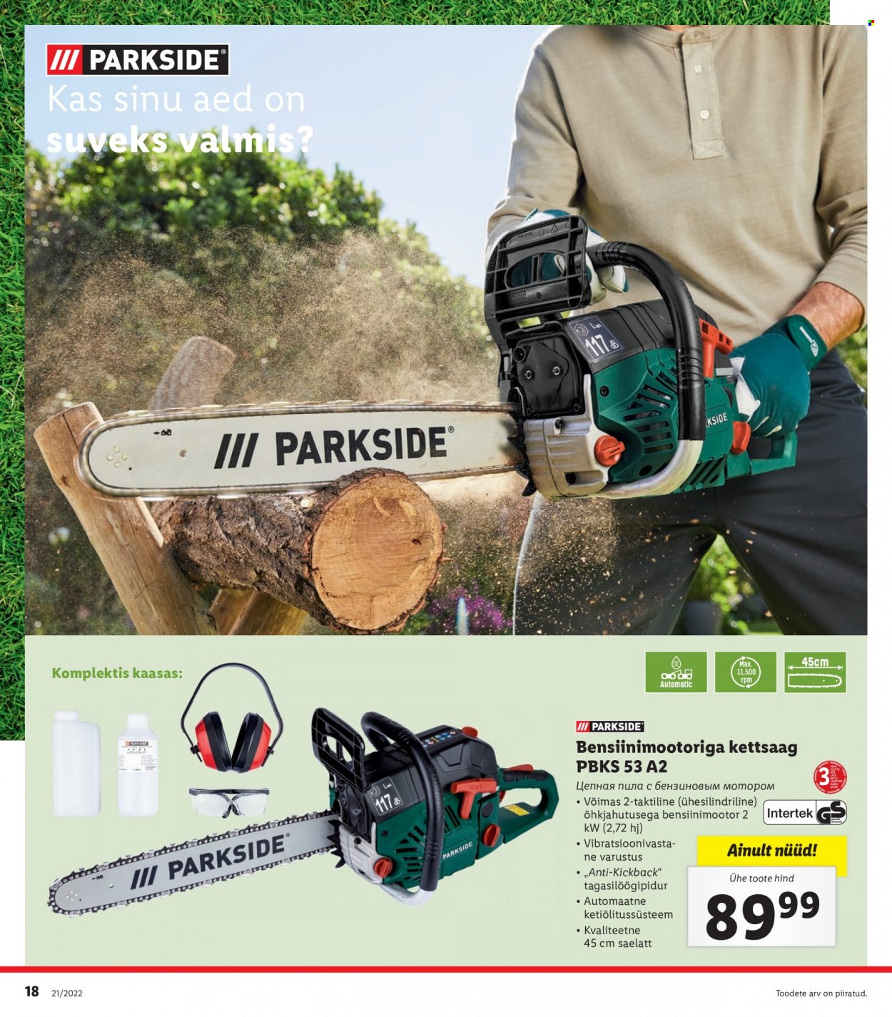 Lidl kliendileht - 23.05.2022 - 29.05.2022. Lehekülg 18