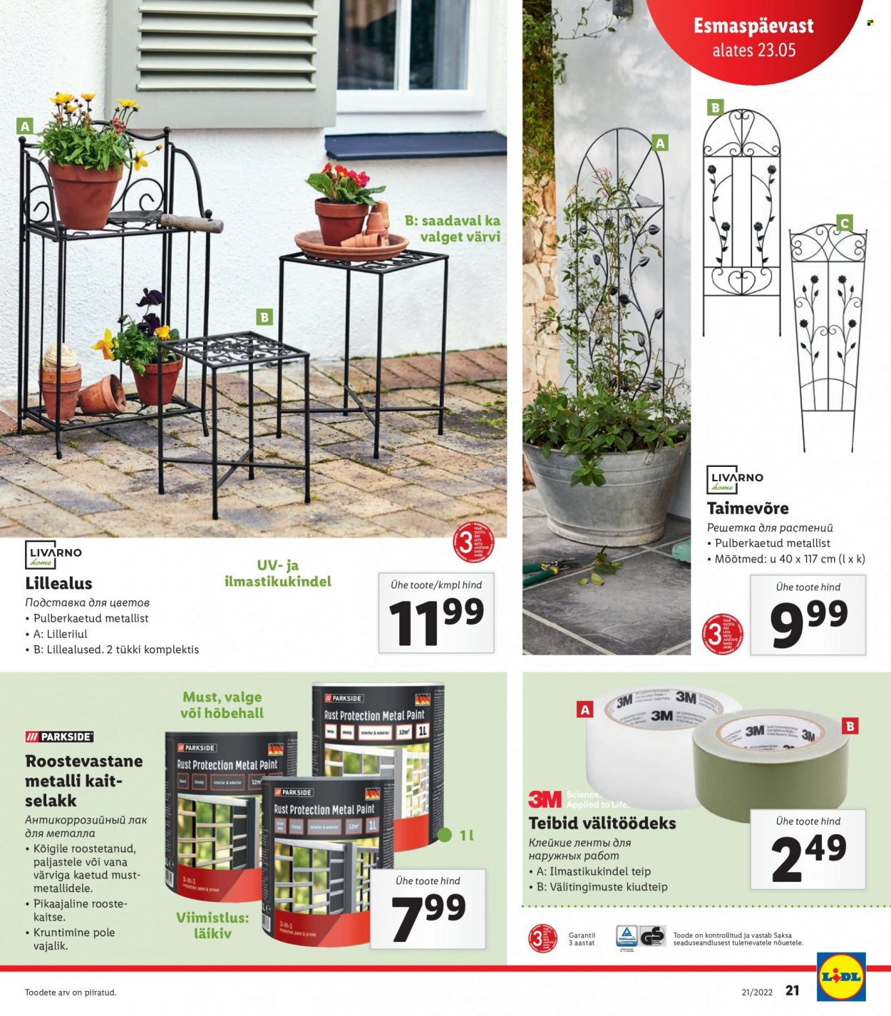 Lidl kliendileht - 23.05.2022 - 29.05.2022. Lehekülg 21