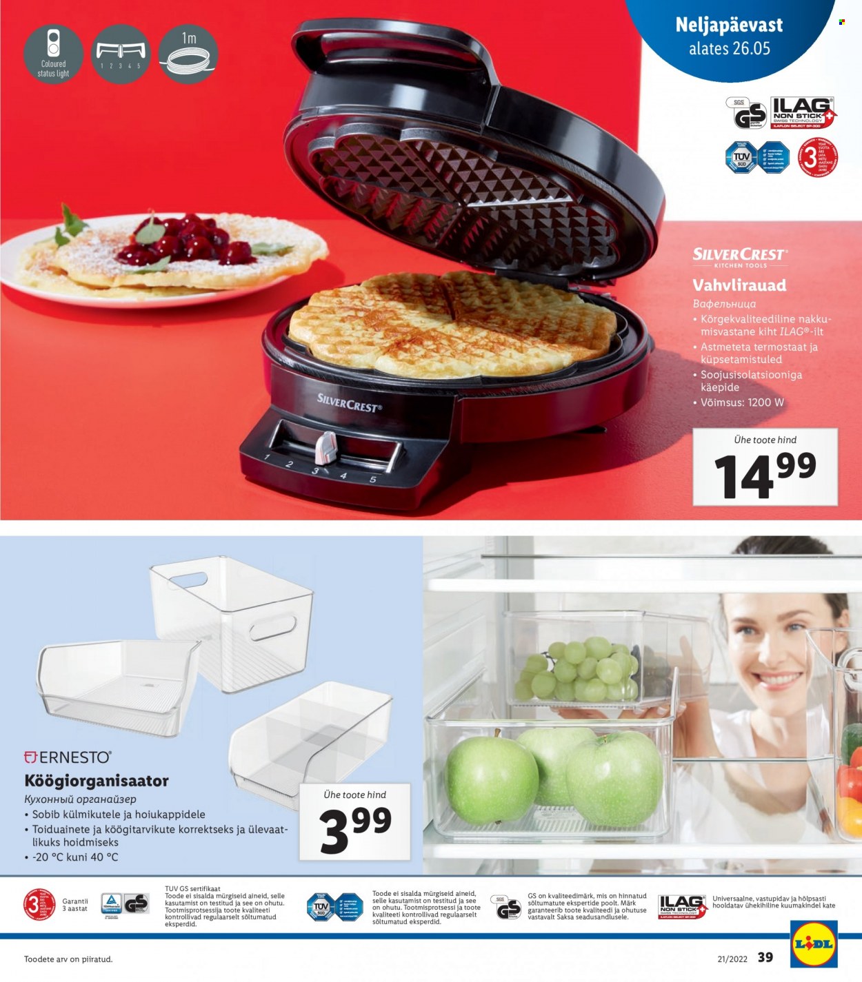 Lidl kliendileht - 23.05.2022 - 29.05.2022. Lehekülg 39