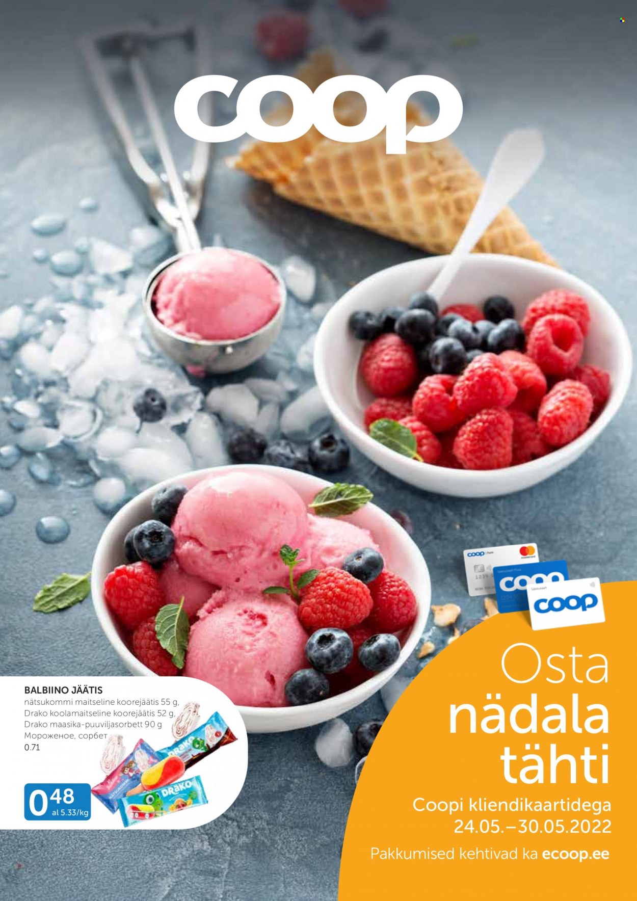 Coop kliendileht - 24.05.2022 - 30.05.2022. Lehekülg 1
