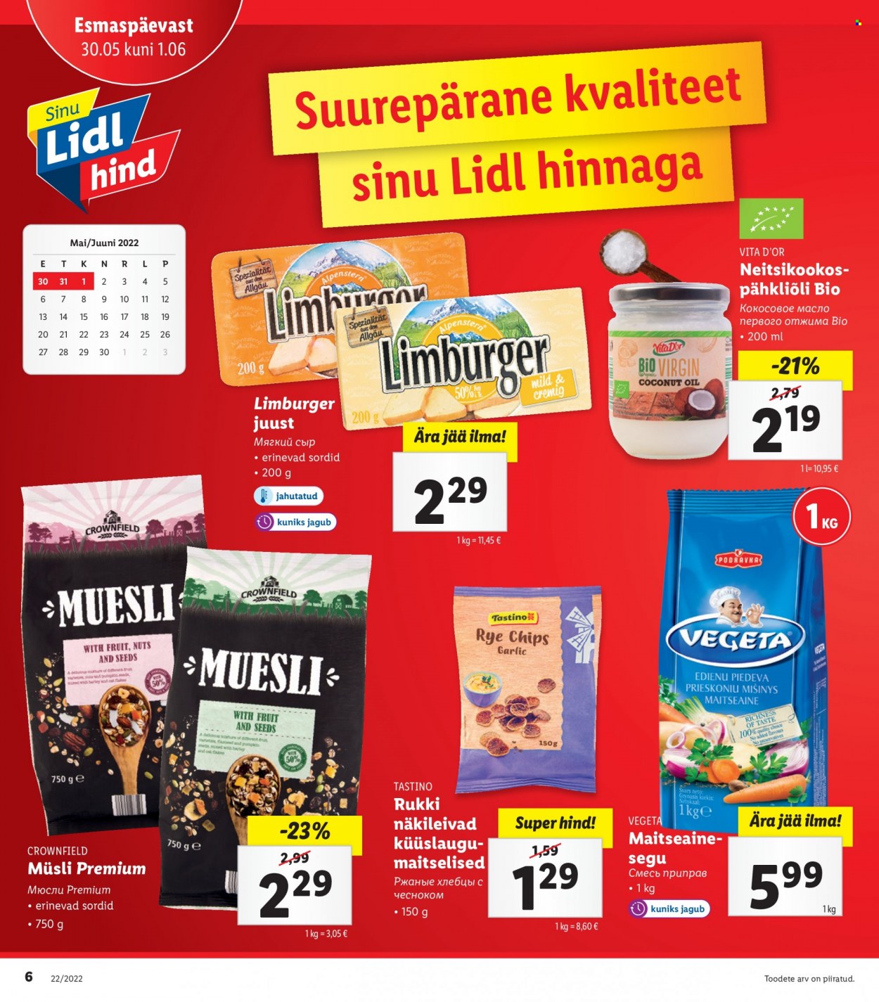 Lidl kliendileht - 30.05.2022 - 05.06.2022. Lehekülg 6