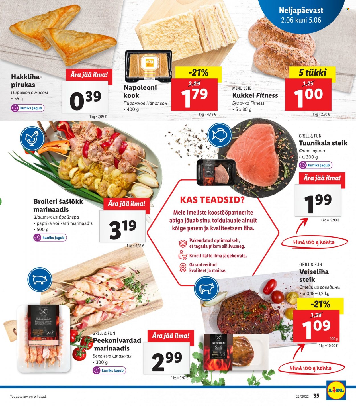 Lidl kliendileht - 30.05.2022 - 05.06.2022. Lehekülg 35