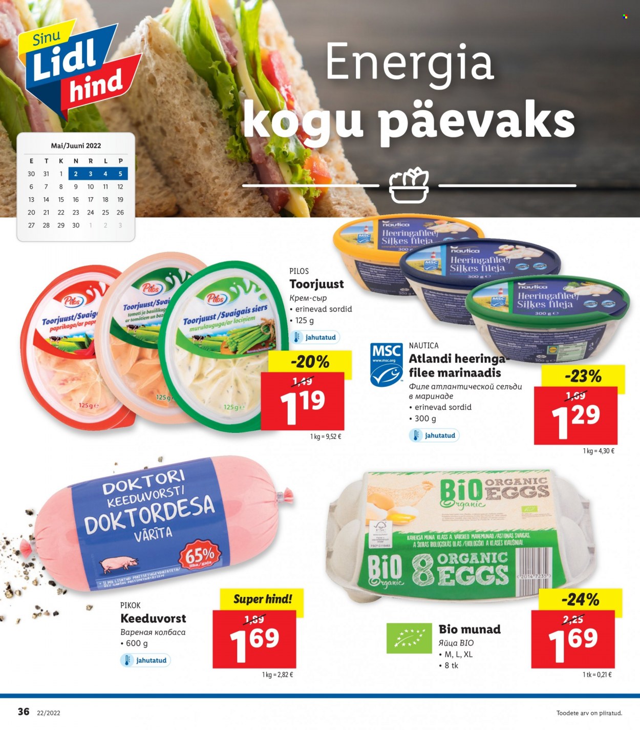 Lidl kliendileht - 30.05.2022 - 05.06.2022. Lehekülg 36
