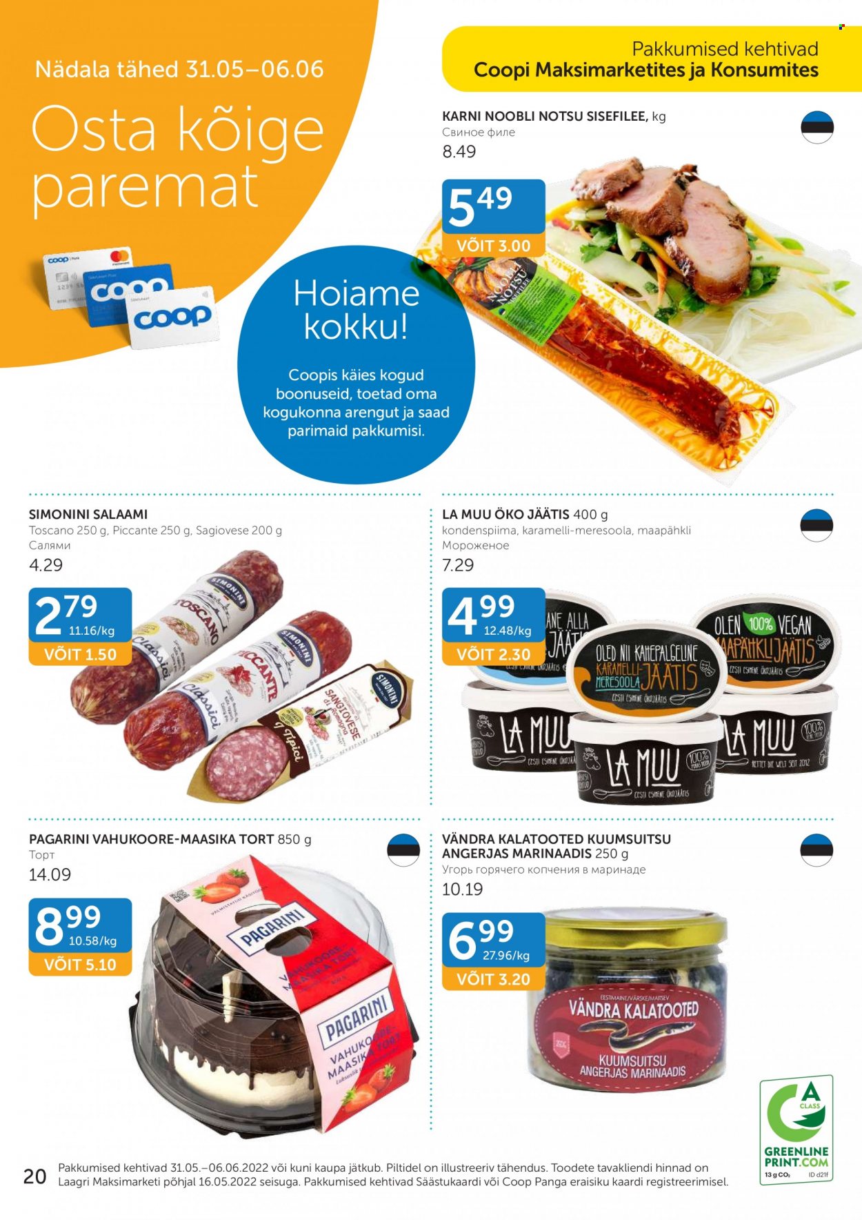 Coop kliendileht - 31.05.2022 - 06.06.2022. Lehekülg 20