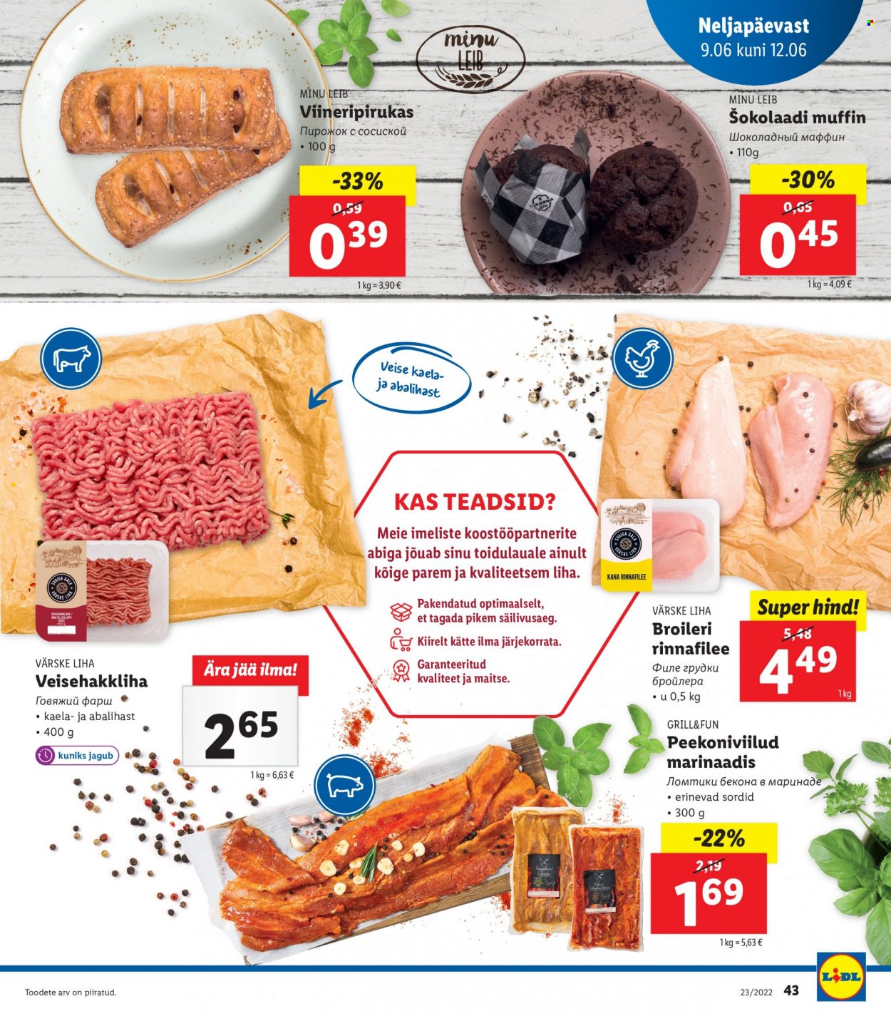 Lidl kliendileht - 06.06.2022 - 12.06.2022. Lehekülg 43
