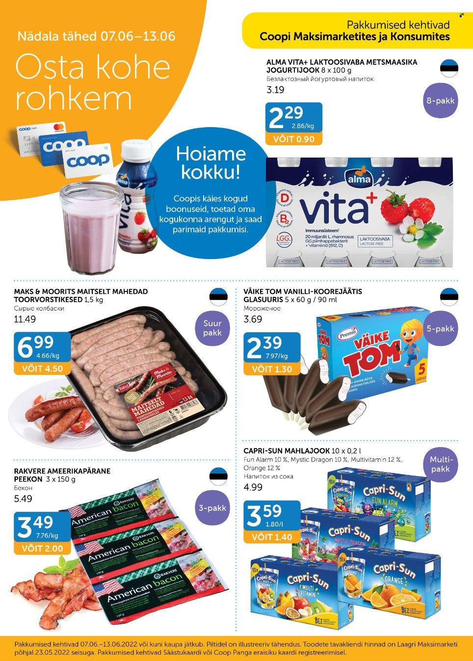 Coop kliendileht - 07.06.2022 - 13.06.2022. Lehekülg 1