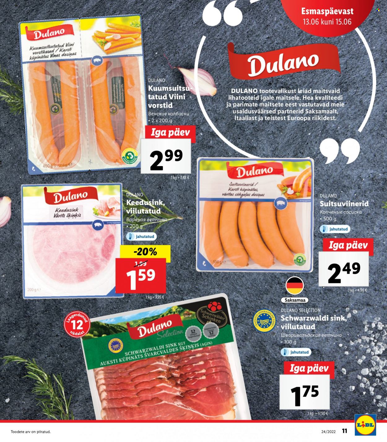 Lidl kliendileht - 13.06.2022 - 19.06.2022. Lehekülg 11
