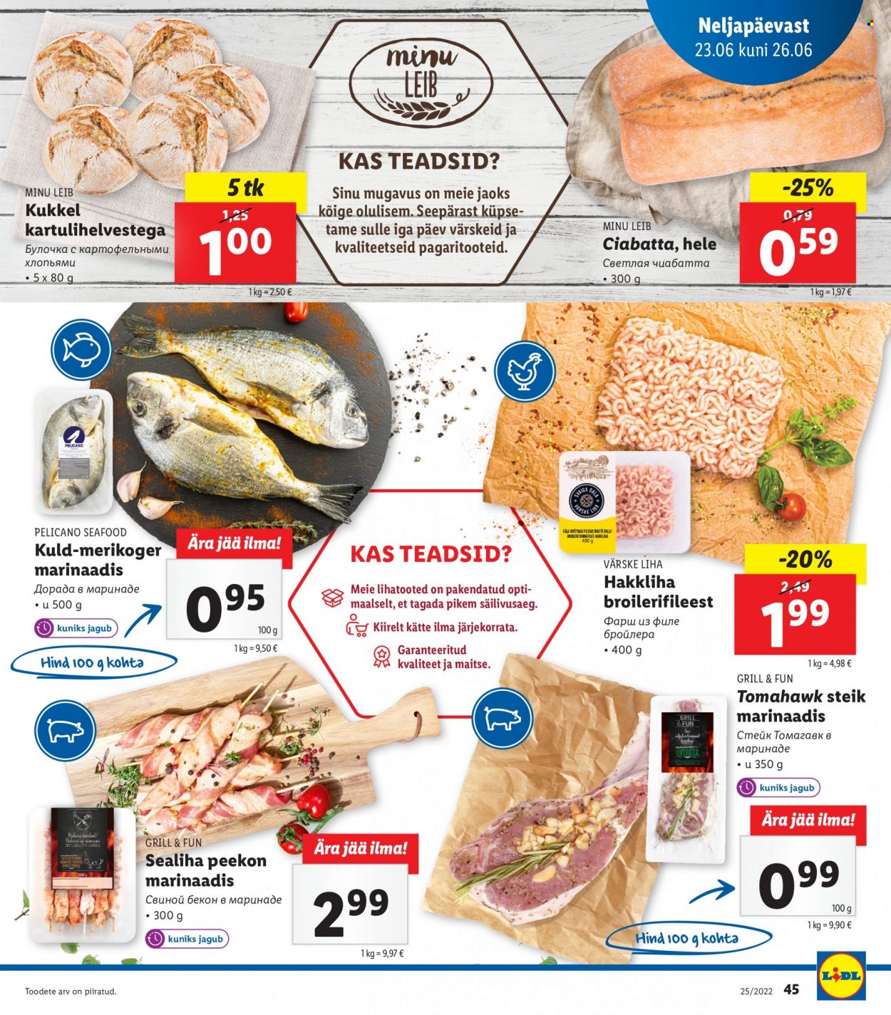 Lidl kliendileht - 20.06.2022 - 26.06.2022. Lehekülg 45