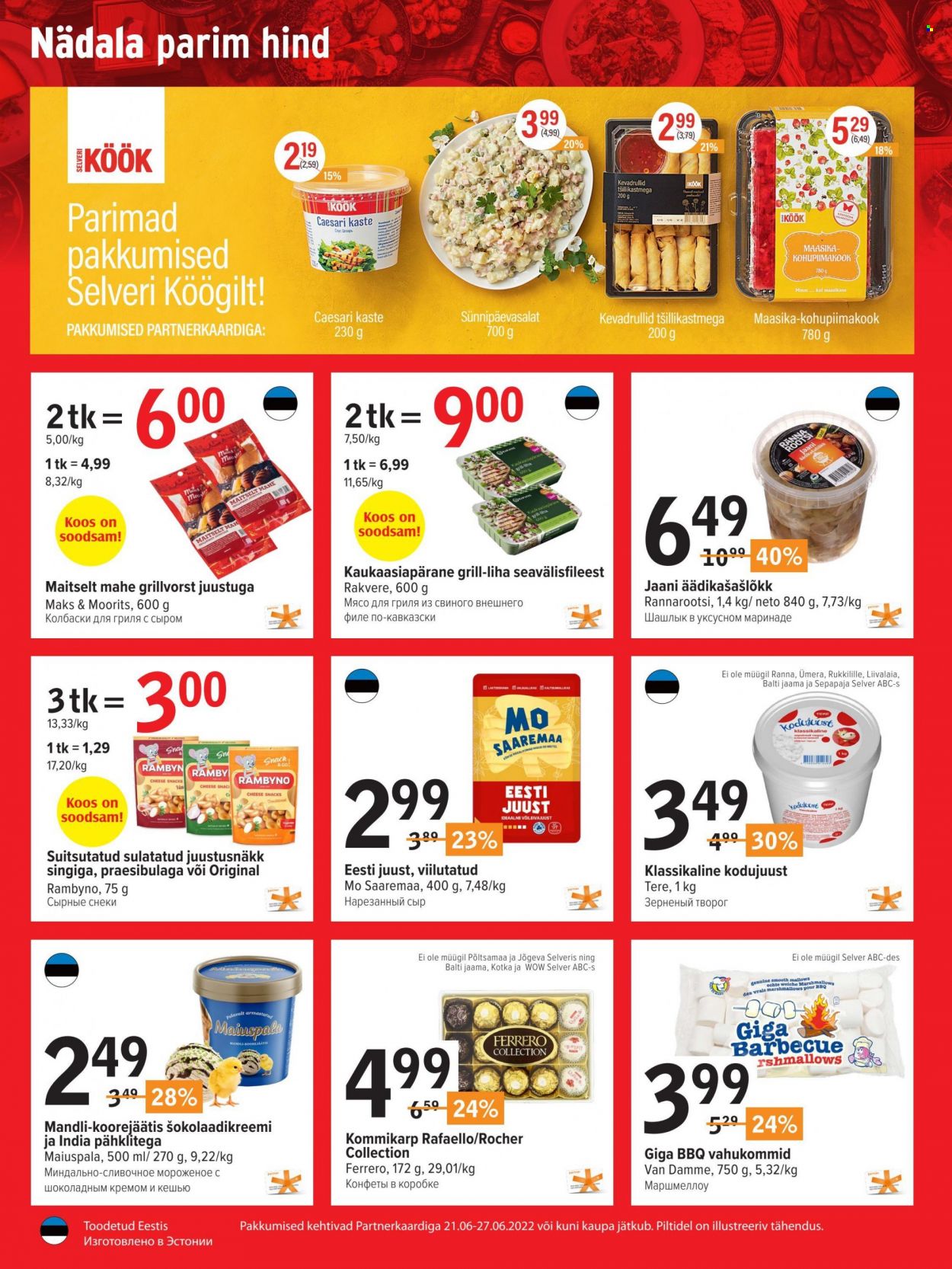 Selver kliendileht - 21.06.2022 - 27.06.2022. Lehekülg 2
