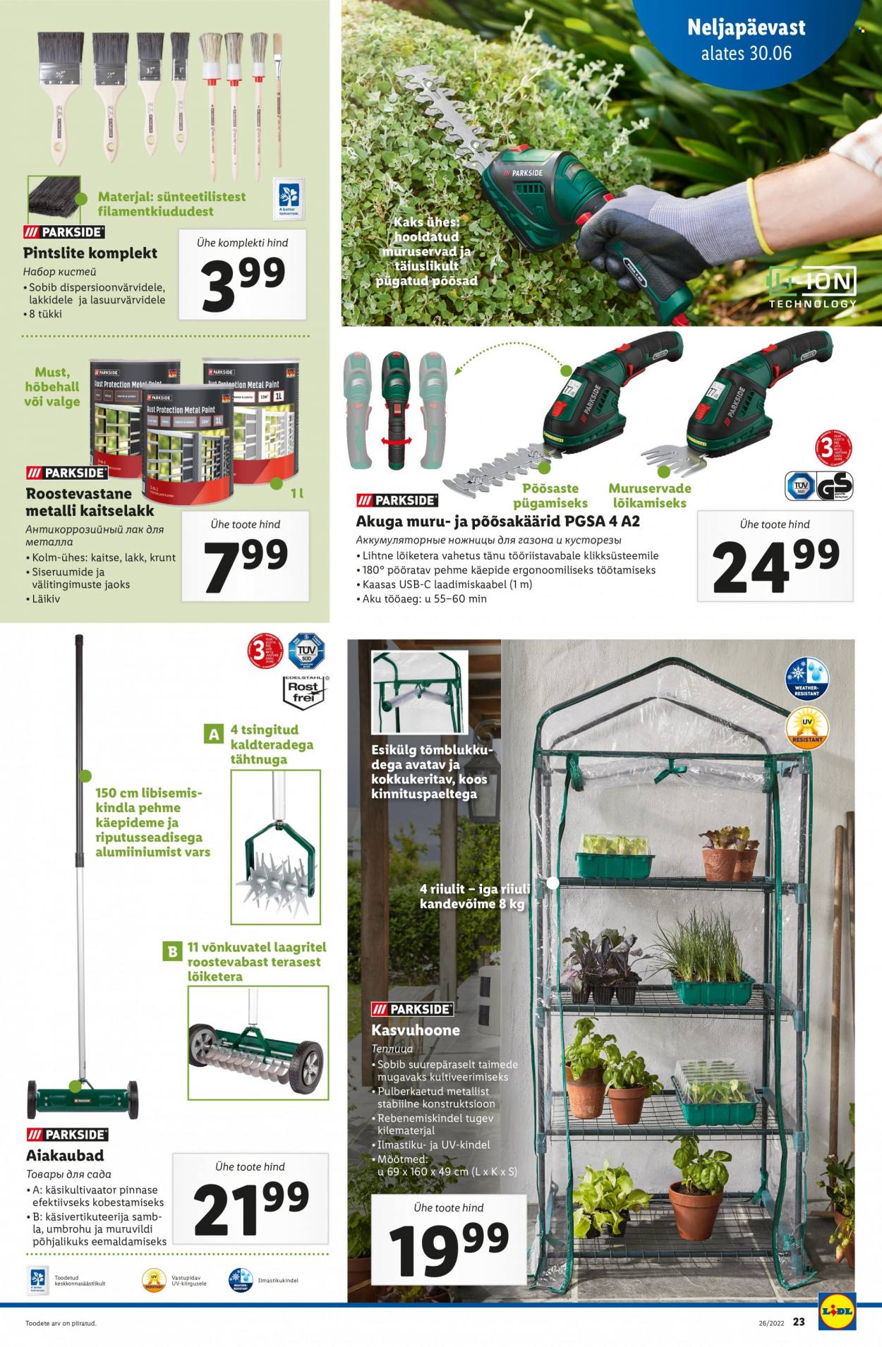 Lidl kliendileht - 27.06.2022 - 03.07.2022. Lehekülg 23