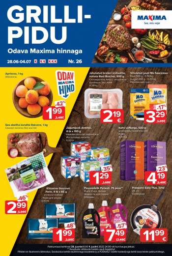 Kaupluse Maxima kliendileht - 28.06.2022 - 04.07.2022.