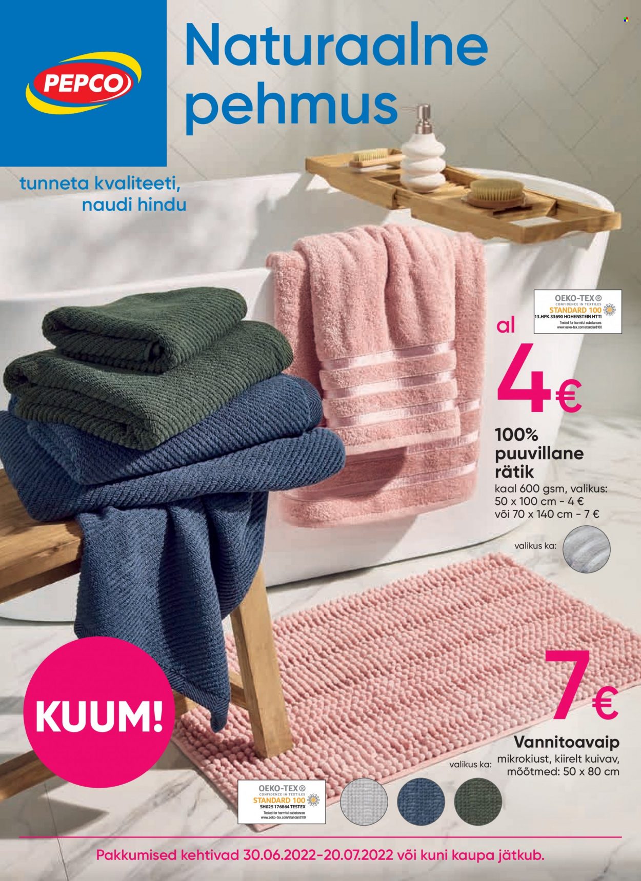 Pepco kliendileht - 30.06.2022 - 20.07.2022. Lehekülg 1