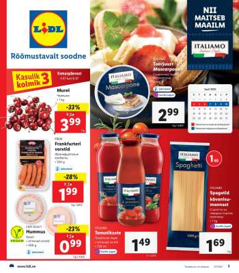 Kaupluse Lidl kliendileht - 04.07.2022 - 10.07.2022.
