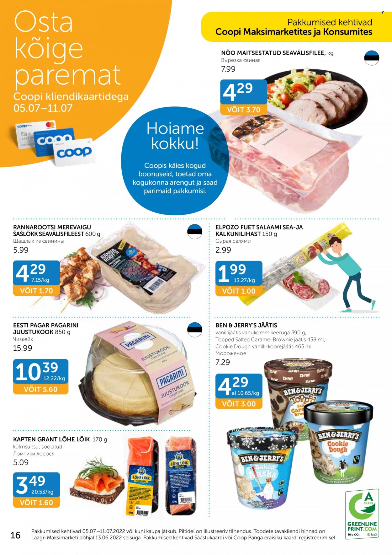 Coop kliendileht - 05.07.2022 - 18.07.2022. Lehekülg 16