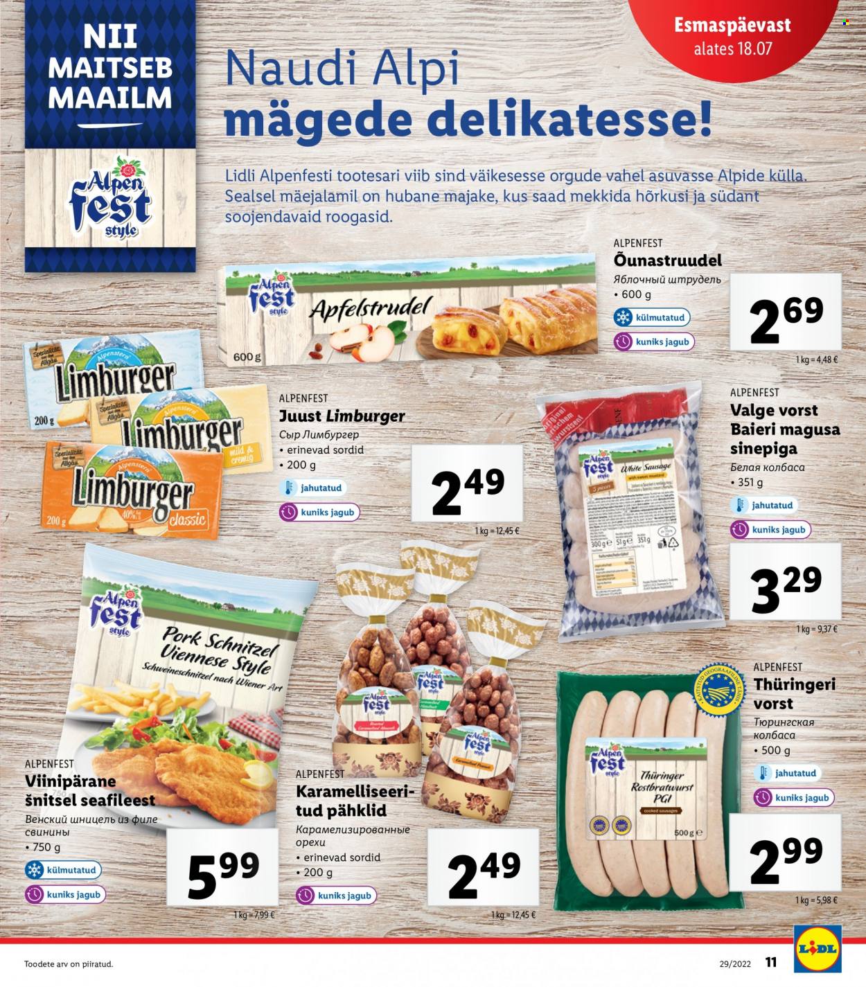Lidl kliendileht - 18.07.2022 - 24.07.2022. Lehekülg 11